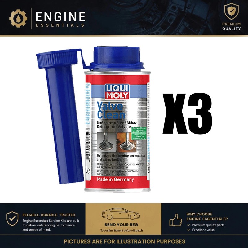 x4 Liqui Moly Valve Clean Petrol Engine Cleaner 150ml - 2952 - Image 21