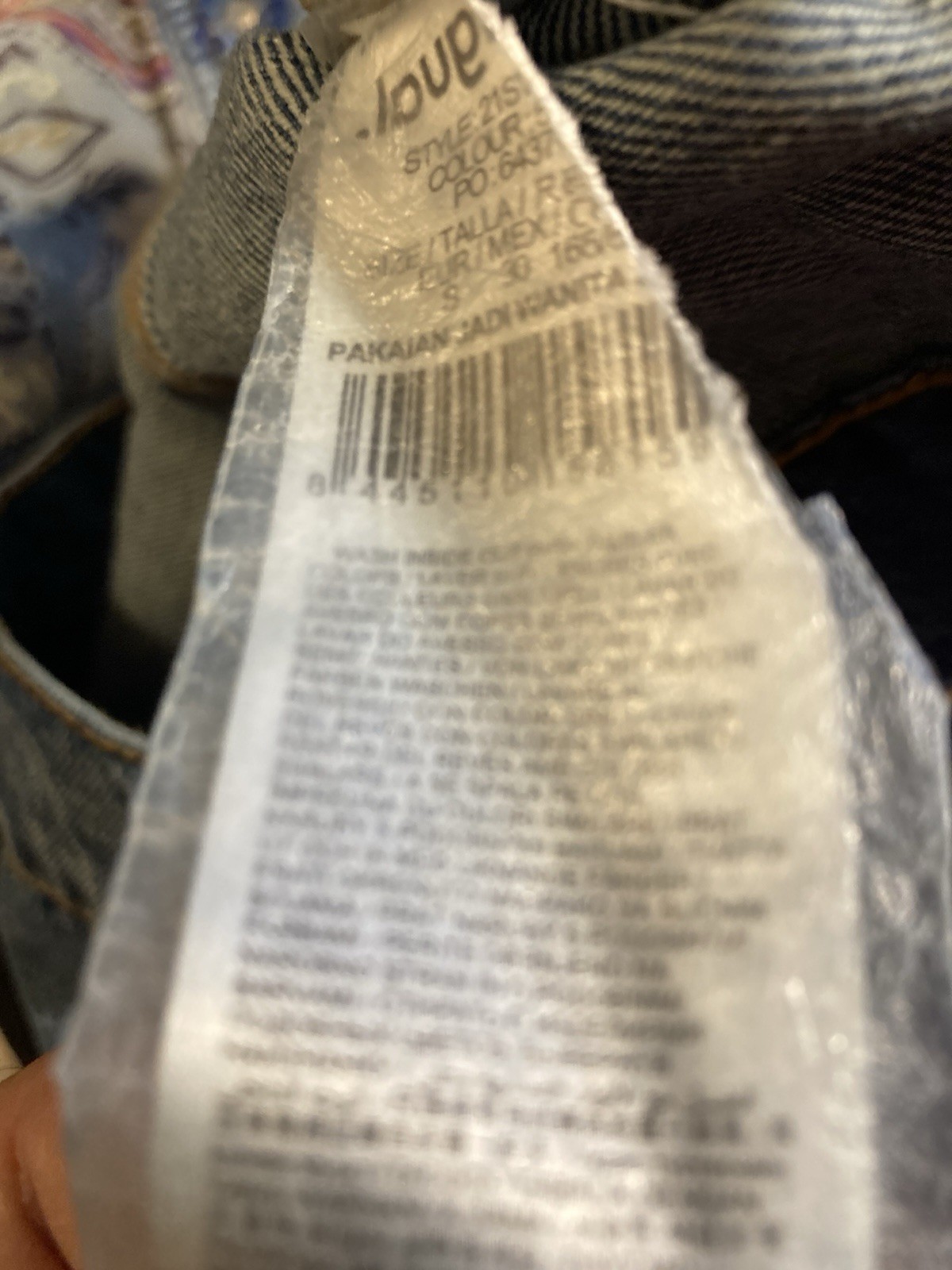 AMERICAN EAGLE Aztec Embroidered Patchwork Embell… - image 10