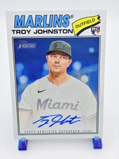 2026 TOPPS HERITAGE TROY JOHNSTON REAL ONE AUTO AUTOGRAPH RC