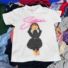 90s Selena Q Rare T-Shirt White S