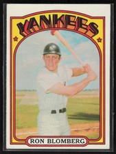 1972 Topps #203 Ron Blomberg RC
