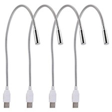 Usb Keyboard Light, 4Pcs Flexible Computer Light Usb Reading Lamp For Laptop Key