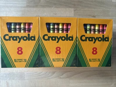 Crayola Wachsmalstifte 8 Stück im Päckchen - 24 Päckchen foliert