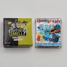 Zuru 5 Surprise Mini Brands Toys What's That Smell and Metallic Spirograph Lot