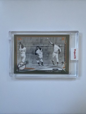 2021 Topps PROJECT 70 card #30 - 2014 Willie Mays by UNDEFEATED - SP /4197