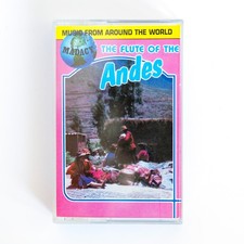 The Flutes of The Andes Cassette Music Of The World Traditional Andean Folk Worl