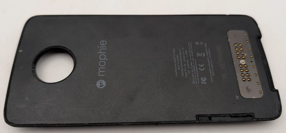 Mophie 3000mAh Juice Pack for Motorola Moto Z Protective Battery Case Black - Image 4 of 4