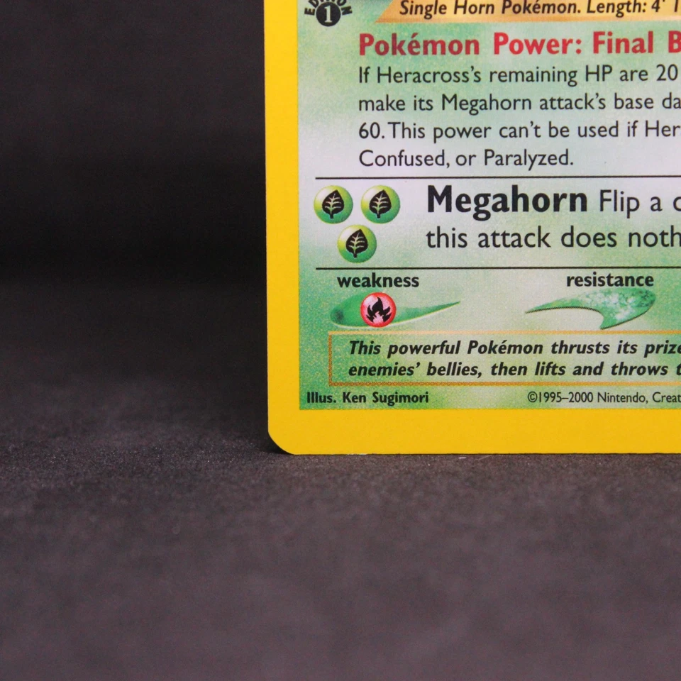 🔥 1ST EDITION HERACROSS HOLO RARE | NEO GENESIS 6/111 | LIGHTLY PLAYED EX 🔥 - Image 4 of 4