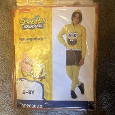 SpongeBob SquarePants One Piece Opposuits Kids 6-8Y Unisex Imperfections