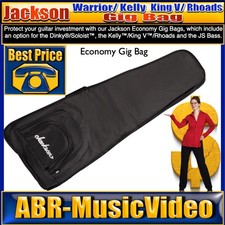 Jackson Multifit Gig Bag for Warrior / Kelly / King V / Rhoads/ 1 Year Warranty