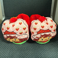 Strawberry Shortcake-Themed Plush Slippers US women'10