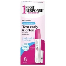 First Response 8 Count Pregnancy Test Pack Early Result Strips And Sticks A