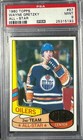 1980 Topps WAYNE GRETZKY All-Star #87 Hockey Card PSA 9 MINT