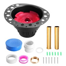 Freestanding Tub Drain Rough-in Kit, Bathtub Drain Kit with PVC Adapter and B...