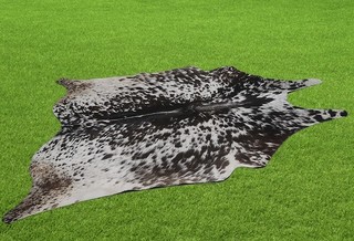 100% New Cowhide Rugs Area Cow Skin Leather (57"x 57") Cow hide SA 2082