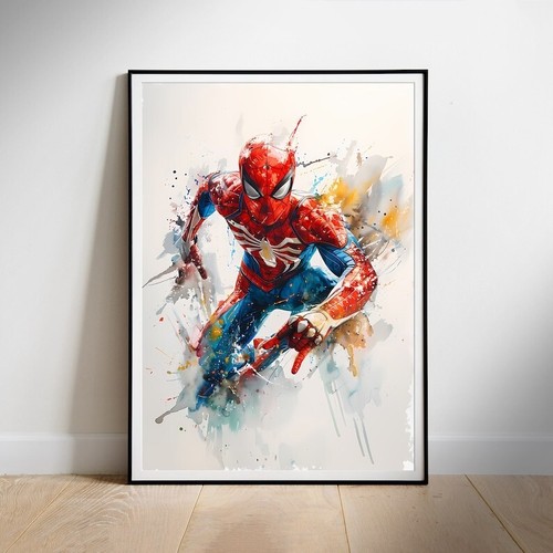 Spiderman Poster, Superheld, Fan Art Movie Print
