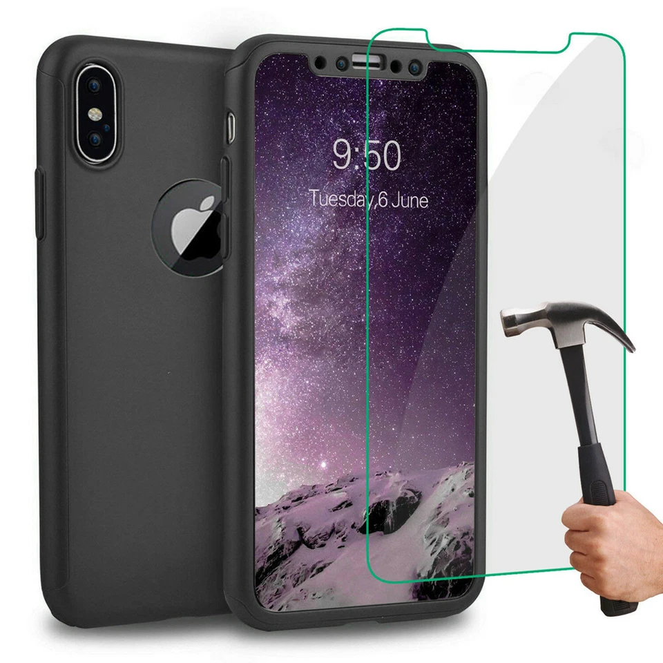 Cover Custodia Totale 360 per IPHONE 7/8/6S / XR / X/ XS / MAX11/12 / Pro + - Immagine 3 di 4