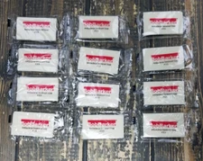 LOT of 12 BobBarker Antibacterial Deodorant Soap #0.5 1/2" Soap Travel Size Bar