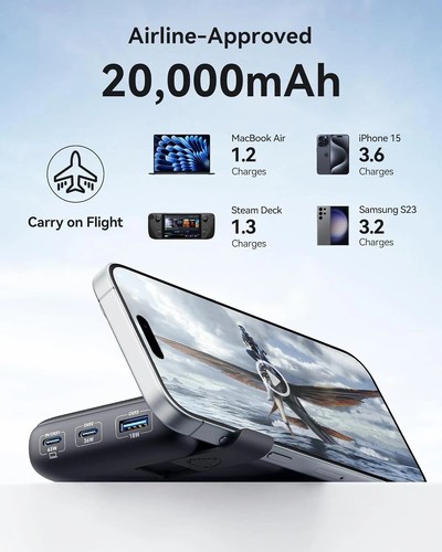 INIU Power Bank, 65W 20000Mah Fast Charging Portable Charger for Laptops and Pho - 第 6/8 張圖片