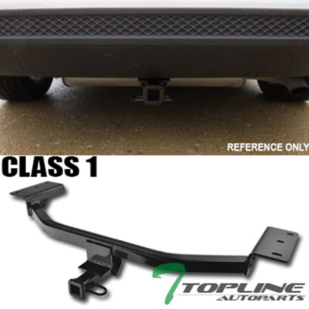 Topline Class 3 Trailer Hitch For 2007-2014 Ford Edge & Lincoln MKX - 2" Black Powder-Coated Receiver