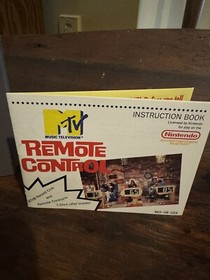 MTV Remote Control (Nintendo NES) Complete in Box, Manual, Tested