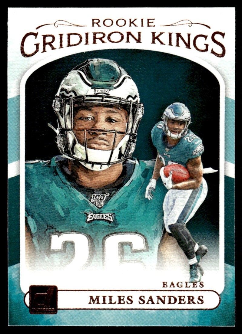 2019 Donruss Rookie Gridiron Kings Miles Sanders #RGK-10