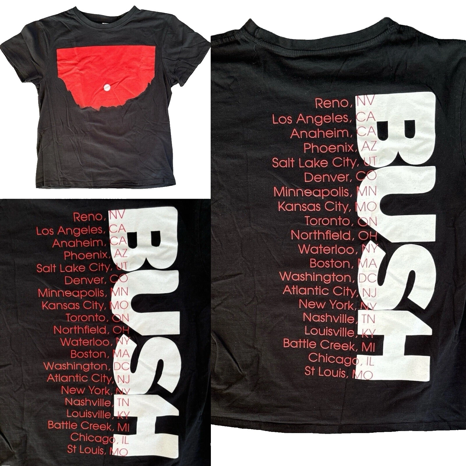 Bush Solid T-Shirts for Men