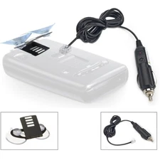 NEW Escort Passport Beltronic Radar Detector Suction Cup Mount + Car Charger Kit
