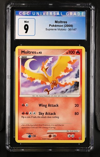 Moltres graded CGC 9 for sale on eBay