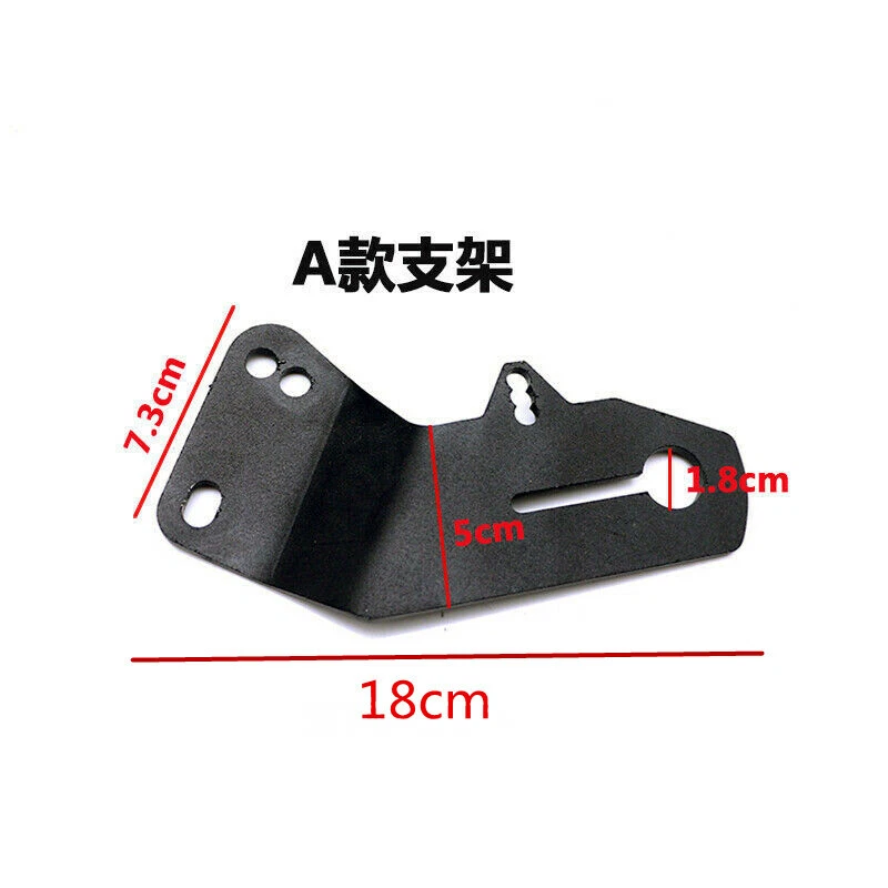 Guardabarros retro negro para guardabarros contra salpicaduras cubierta para moto todoterreno Foto 3 de 4