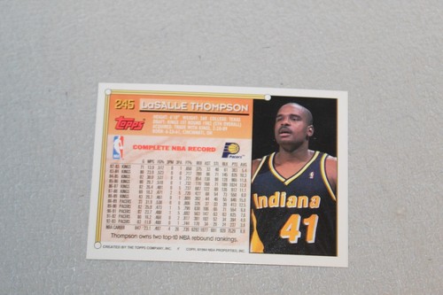 1993-94 Topps Basketball Complete Card Finish Fill Your List Set U-Pick #201-396 - Picture 92 of 363