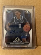2022-23 BOWMAN UNIVERSITY AUTO AUTOGRAPH BRANDON MURRAY RC GEORGETOWN