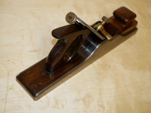 norris a13 annealed iron rosewood infill plane with brass gunmetal lever cap - Picture 7 of 13