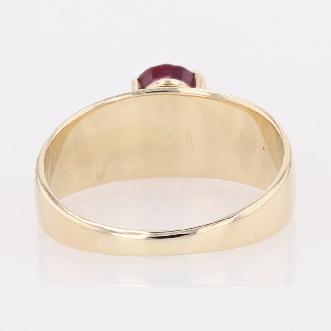 .94ct Oval Cut Ruby Solitaire Statement Ring 14k … - image 5