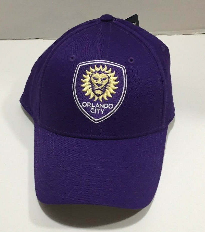 Men's MLS Soccer Orlando City SC Adjustable Snap Back Cap, Regal Purple