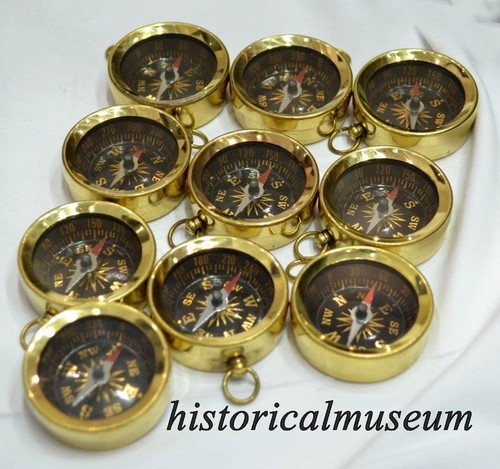 ANCIEN CADRAN SOLAIRE Boussole Nautique Boussole Laiton Mary Rose