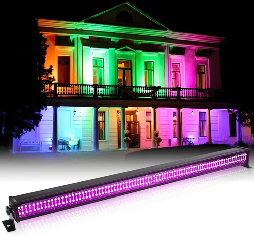 LED Wall Washer Light, 336 Leds 70W RGB DJ Lights Bar Stage Light Support DMX & 