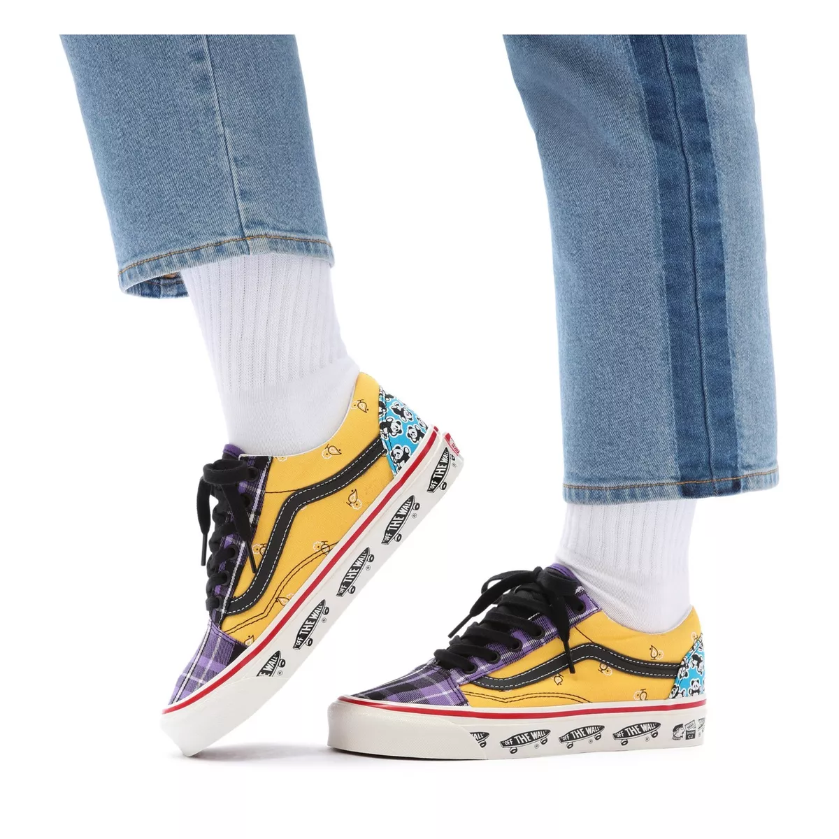 Vans old skool off the hotsell wall sidewall