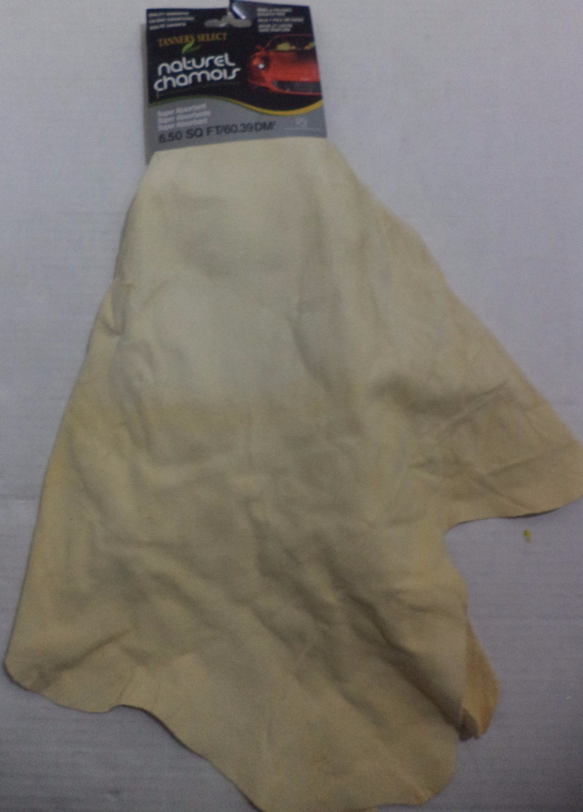 Acme Tanner’S Select Chamois Premium Sheep Skin 6.50 Sq. Ft Absorb Water