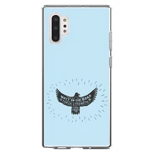 Clear Case for Galaxy Note MountUp with Wings Like Eagles