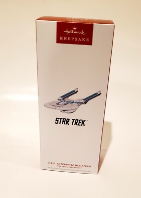Hallmark Keepsake Ornament 2024 Star Trek U.S.S Enterprise NCC-1701-B