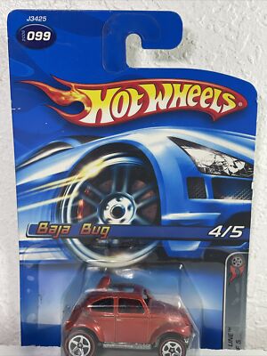 2006 Hot Wheels Baja Bug Volkswagen Beetle Redline #099 | eBay