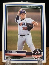 2023 Panini Stars & Stripes USA Baseball #3 Casey Borba