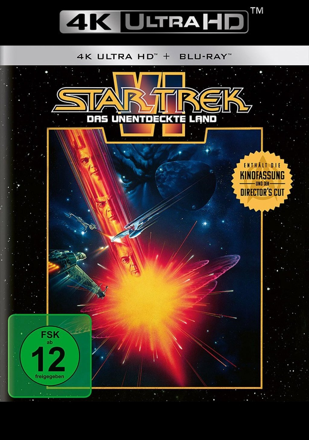 Universal Pictures Germany Star Trek Vi: Das Unentdeckte Land 4K 1 Uhd-Blu-Ray + 1 Blu-Ray - Bild 3