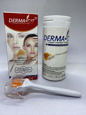 NEW! DERMA-CIT Eye Roller Titanium Dermaroller  Face Skin Anti-aging (0.25mm)