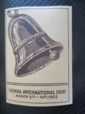 (12778) Reklamemarke - Vienna International Fair 1925