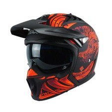 Axxis Hunter SV Oni B5 Helmet Matt Red