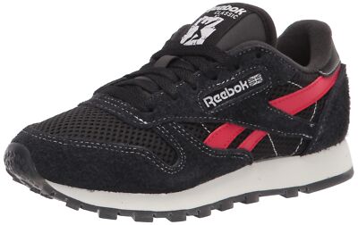 Reebok Men Classic Leather x Club C 85 Sneakers Human Rights Black/Red GY0707