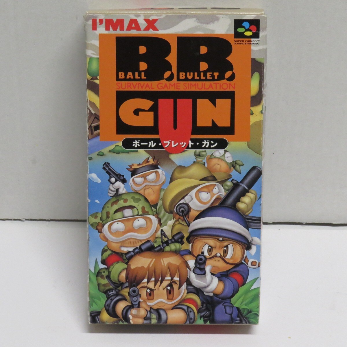 Ball Bullet Gun Survival Spiel Simulation B. B. Gun Nintendo Super Famicom Japan