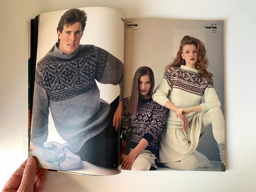 Aarlan Vintage Knitting Book Patterns Journal 27 80s Jumpers - Imagen 19 de 24